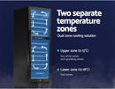 Devanti Wine Cooler Mini Fridge Organiser Compressor Fridges
