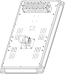ENSA 30W Microwave Sensor Solar LED Street Light