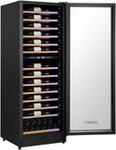 Devanti Wine Cooler Fridge Compressor Cellar Chiller Commercial Home 128 Bottles