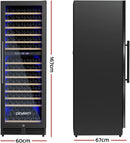 Devanti Wine Cooler Mini Fridge Organiser Compressor Fridges