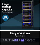 Devanti Wine Cooler Mini Fridge Organiser Compressor Fridges