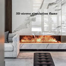 Electric Fireplace 59 Inch Electric Fireplace with Realistic Flame