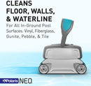 Polaris NEO Robotic Pool Cleaner, Automatic Vacuum for InGround Pools up to 40ft, Wall Climbing Vac w/Strong Suction