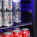 Schmick JC165B Bench Beer and Wine Dual Zone Bar Fridge, Black