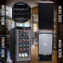 NutriChef PKCWCDS188 Dual Zone Cooler for White and Red Wines Chiller