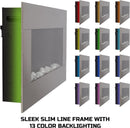 30.5" Electric Fireplace with Adjustable Heat Options