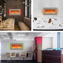 30.5" Electric Fireplace with Adjustable Heat Options