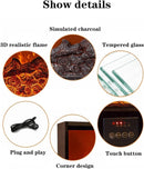 Electric Fireplace Electric Fireplace Insert, Recessed Electric Fireplace for Decor