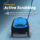 Dolphin Nautilus CC Robotic Pool Vacuum Cleaner —  Wall Climbing Capability — Powerful Active Scrubbing Brush — Ideal for Above/In-Ground Pools up to 33 FT in Length