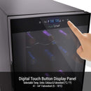 NutriChef PKCWCDS188 Dual Zone Cooler for White and Red Wines Chiller