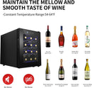 12 Bottle Wine Cooler Refrigerator