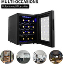 12 Bottle Wine Cooler Refrigerator
