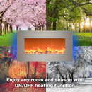 30.5" Electric Fireplace with Adjustable Heat Options